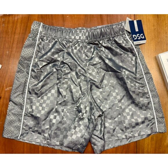 DSG Woven Soccer Shorts Mid Grey, Boy's Large - Picture 1 of 2